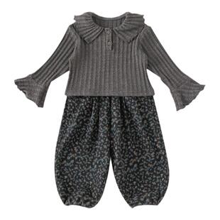 女童套装春秋女宝宝套装洋气时髦2026春季新款儿童春装女孩童装潮