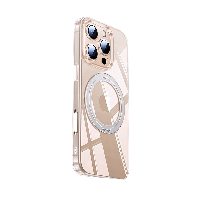 铂信360°支点壳适用苹果16promax手机壳新款iPhone15Pro带支架14磁吸13散热plus保护套pm防摔全包2025高级感