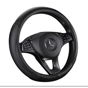 汽车真皮方向盘套 四季通用真牛皮把套专用非手缝防滑耐磨