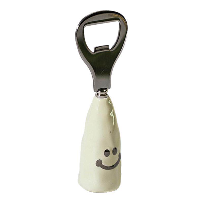 可爱笑脸啤酒开瓶器塑料