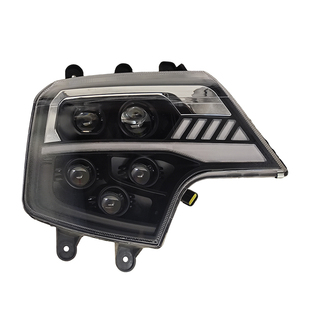 适用重汽豪沃TX大灯总成 T7H改装A7四透镜T5G矩阵式激光全led超亮