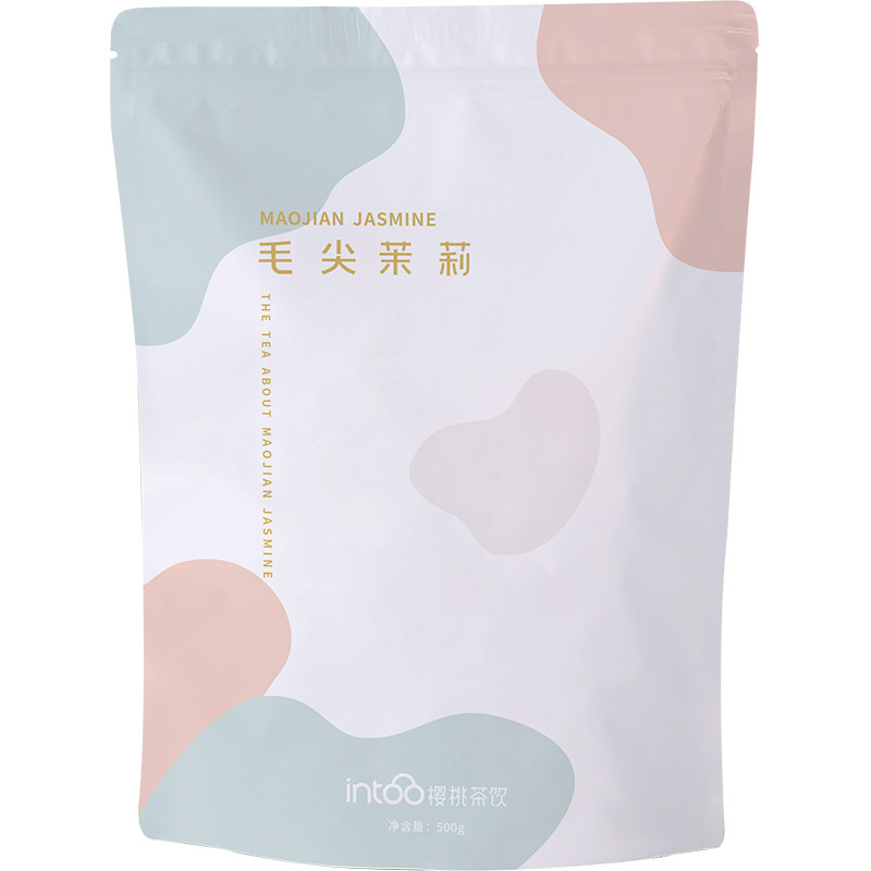 毛尖茉莉绿茶500g茉莉花茶3窨茉莉小叶种信阳茶叶3窨奶茶店专用