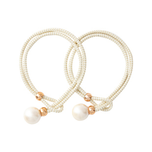 轻奢高档珍珠窗帘绑带一对装客厅扣环绑饰扎束带装饰配件绑绳挂钩