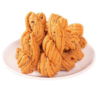 天津风味大粗麻花手工零食品特产充饥糕点整箱办公室休闲小吃食品