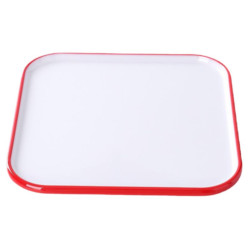 密胺烧烤专用盘子长方形牛肉摆盘烤肉塑料商用网红餐具火锅配菜盘