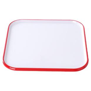 密胺烧烤专用盘子长方形牛肉摆盘烤肉塑料商用网红餐具火锅配菜盘