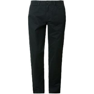 伦敦雾秋季棉质商务宽松长裤子青年纯色中腰通勤直筒通勤休闲裤男