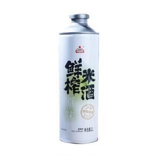 生龙孝感米酒原味鲜榨米酒汁酒酿糯米醪糟汁甜米酒月子酒大罐1L装