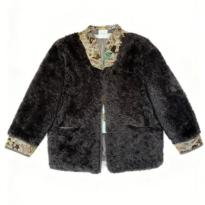 进口拉贡羊毛35-45岁优雅风外套