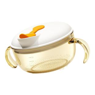 taoqibaby宝宝喝汤吸管碗婴幼儿辅食碗米糊杯喝粥喂水PPSU专用