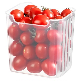 侧门冰箱收纳盒通用食物分类水果蔬菜保鲜盒杂物收纳盒姜蒜储物盒