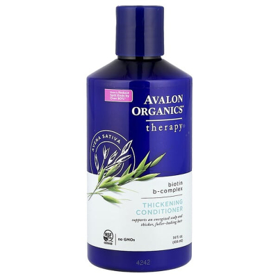 AvalonOrganics丰盈护发素生物维生素B疗法丰盈头发护养头皮