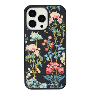 【艺术家授权款】星期天家花事丝绒磨砂黑边全包有机玻璃磁吸全包适用iPhone14Promax手机壳ins苹果13艺术