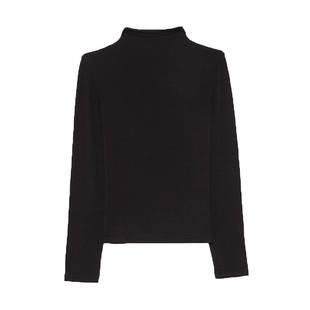 芙蕖FUXU  chao柔软！羊绒蛋白打底衫保暖亲肤高领/半高领长袖T恤