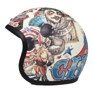 意大利DMD复古半盔四分之三头盔女摩托车夏季巡航通勤骑行半盔男