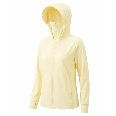 米舒熊休闲中长款锦纶冰丝防晒衣