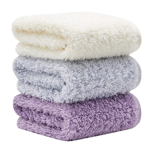 CallaAngel进口埃及棉小方巾小毛巾纯棉吸水儿童柔软洗脸A类面巾