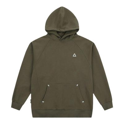 吕小虎美式加绒加厚连帽卫衣