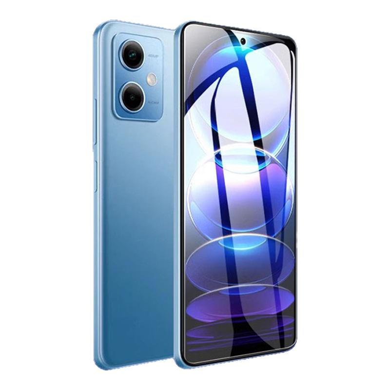 适用红米note12pro+钢化膜防窥Redminote12pro十手机膜全屏防摔防偷窃noto12保护贴膜防摔por屏保pr0刚化玻璃