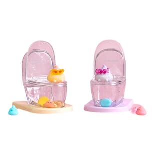 正版Emmm君马桶支架闪耀系列盲盒三代粑粑摆件潮玩手办公仔礼物