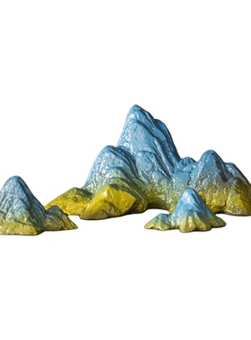 微景观假山枯山水摆件线香插