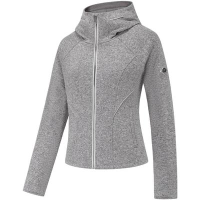 【抓绒】保暖升温运动外套秋冬女修身连帽衫JK055 | 粒子狂热