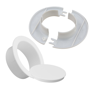 空调孔装饰盖堵盖空调孔装饰盖分体式管道装饰圈排水管盖板墙洞堵