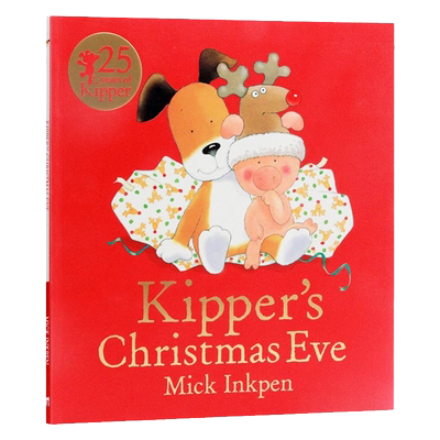 小狗奇普的平安夜 英文原版绘本 Kipper's Christmas Eve 平装 廖彩杏书单 获斯马尔蒂斯奖 儿童启蒙认知幼少儿图书英语圣诞节主题