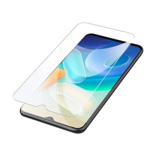 适用vivoy10钢化膜防指纹无白边vovoy10t1版手机膜全屏全覆盖V2140A高清抗蓝光玻璃vivi新款屏保防摔防爆保护