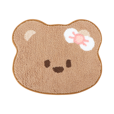 名创优品GWENBEAR奶油植绒地垫