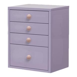 多巴胺抽屉柜桌面铁皮收纳柜玄关置物架桌上收纳盒化妆品收纳