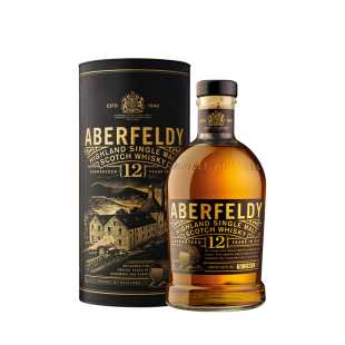 WHISKY L Aberfeldy艾柏迪12年单一麦芽苏格兰威士忌进口洋酒行货