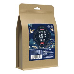 蒲公英夏枯草白芥子贝母中药材正品搭草芥子夏枯球各6g克泡水喝茶