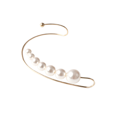 杨凯雯同款原创珍珠小众耳骨夹