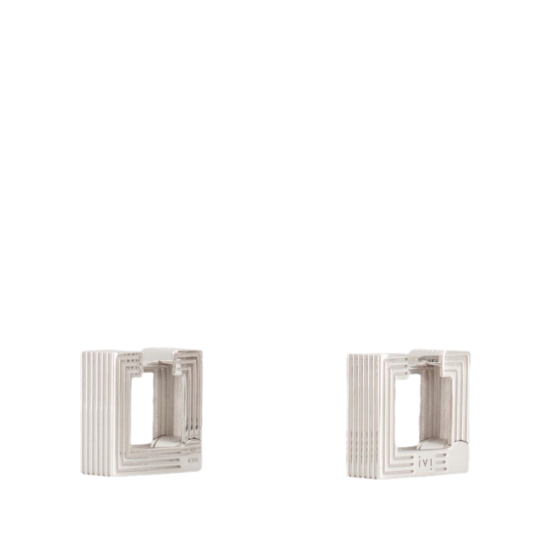 Ivi Small Aurelia Earring 小号纯银和银质镀金耳饰