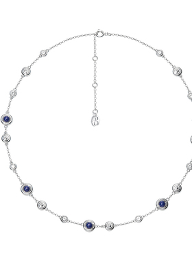 赫生涟漪青金石项链2026新款