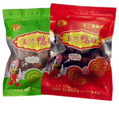 林玉兰风干鸭脖子手撕解馋零食