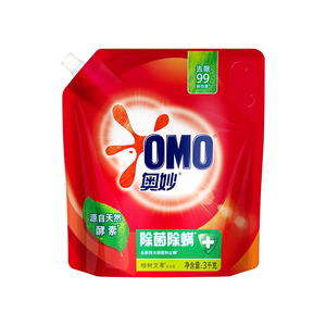 【除菌除螨】奥妙3KG大袋洗衣液