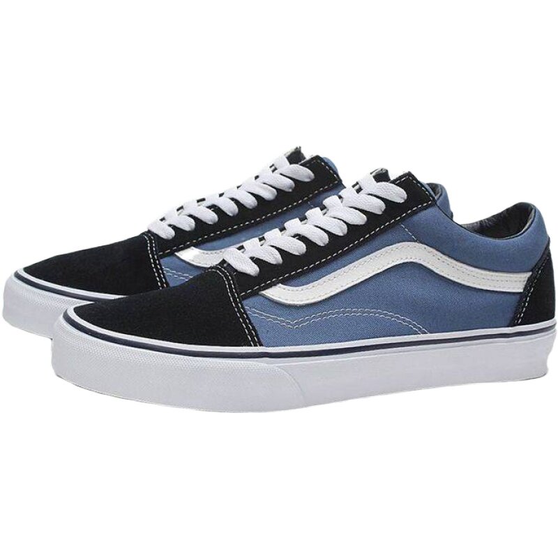 vans海军蓝低帮休闲鞋