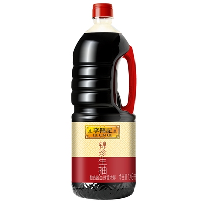【淘宝秒】李锦记锦珍生抽1.45kg酿造生抽酱油凉拌点蘸点炒