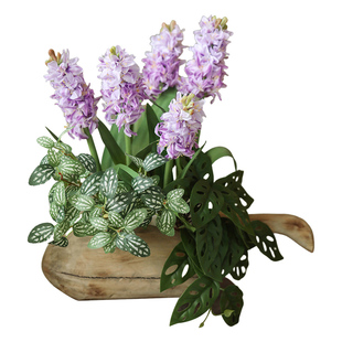 左岸麦田仿真绿植造景摆件客厅插花仿真花假花高级感逼真花艺摆设