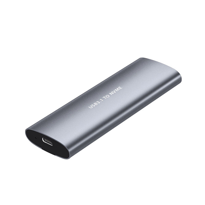 华顾M.2固态移动硬盘盒子9210B双协议转USB3.1typec外接SATA/NVMe