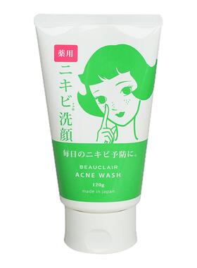 雪美清痘肌洗面奶男女学生缓解预防痘印不刺激温和清洁洁面乳120g