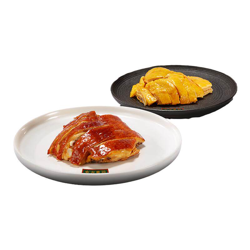 东方黄羽盐焗鸡豉油鸡熟食斩件