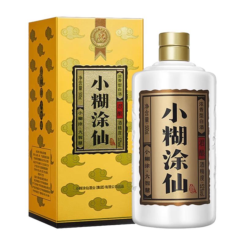 普仙小糊涂仙500ml浓香52度白酒