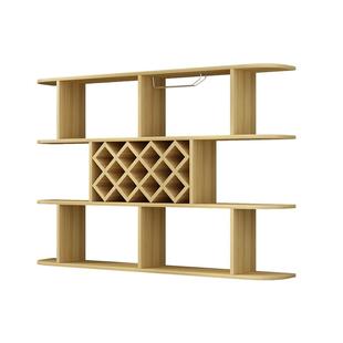 现代简约墙上酒柜壁挂式创意红酒架客厅储物柜墙壁装饰悬挂置物架