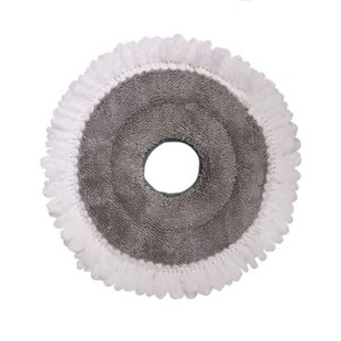 大拖把头魔术粘强吸手压自动旋转墩布头通用替换甩干脱水拖把配件