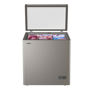 海尔200L冰柜家用小型全冷冻冷柜商用小冰柜冷藏冷冻两用小冰箱