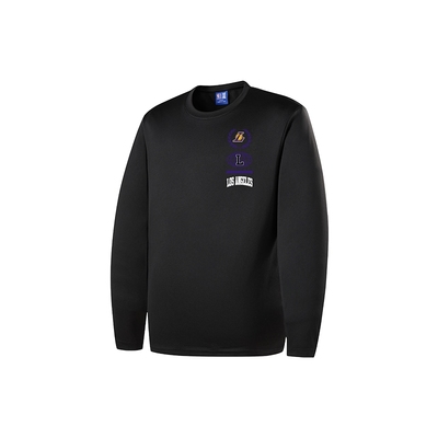 NBA官方金州勇士/独行侠/湖人得分狂潮系列秋冬新品运动长袖T恤