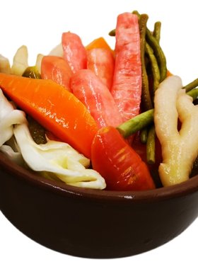 四川泡菜酸辣脆什锦无糖无添加